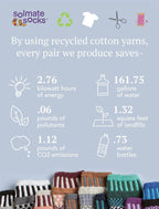 Cayenne Adult Ankle Solmate Sock