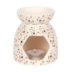 Terrazzo Print Ceramic Oil Burner