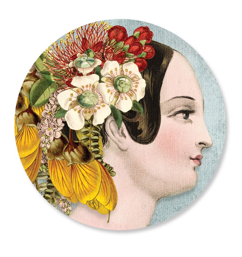 Wikitoria Floribunda  Cosmetic Mirror