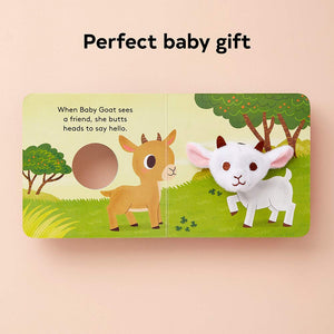 Baby Goat Finger Puppet Book