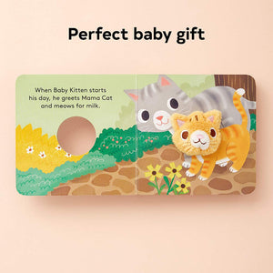 Baby Kitten Finger Puppet Book