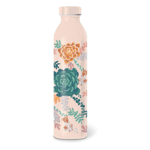 Floral Stainless Steel Drink Bottle