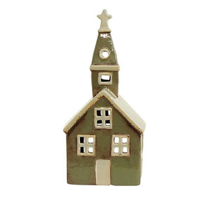 Alsace Tea Light Olive Green (YA0041)