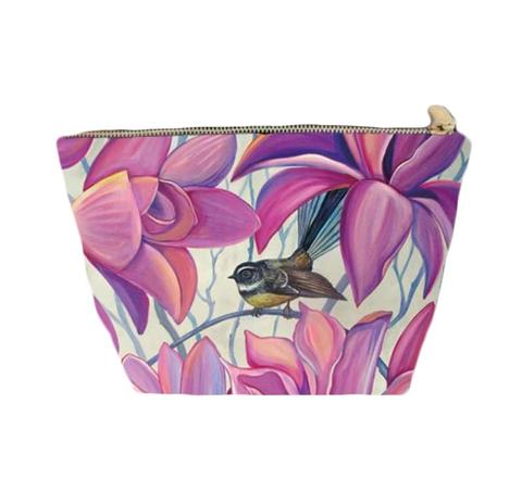 Fantail Irises Cosmetic Bag