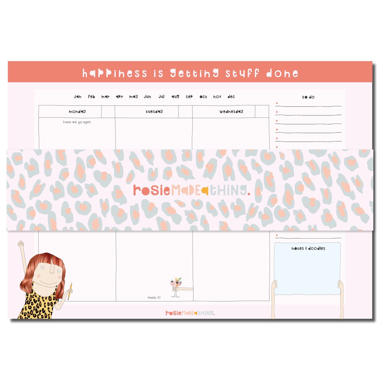 Getting Stuff Done A4 Desk Planner