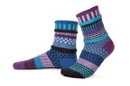 Raspberry Adult Crew Solmate Socks