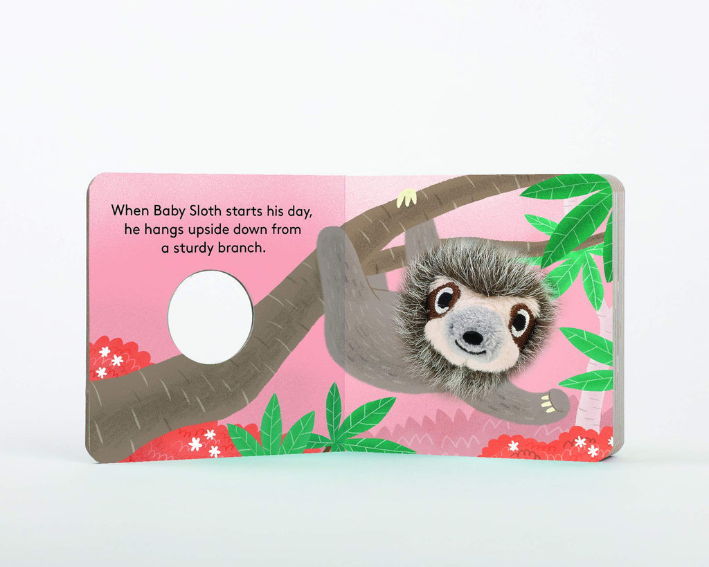 Baby Sloth Finger Puppet Book