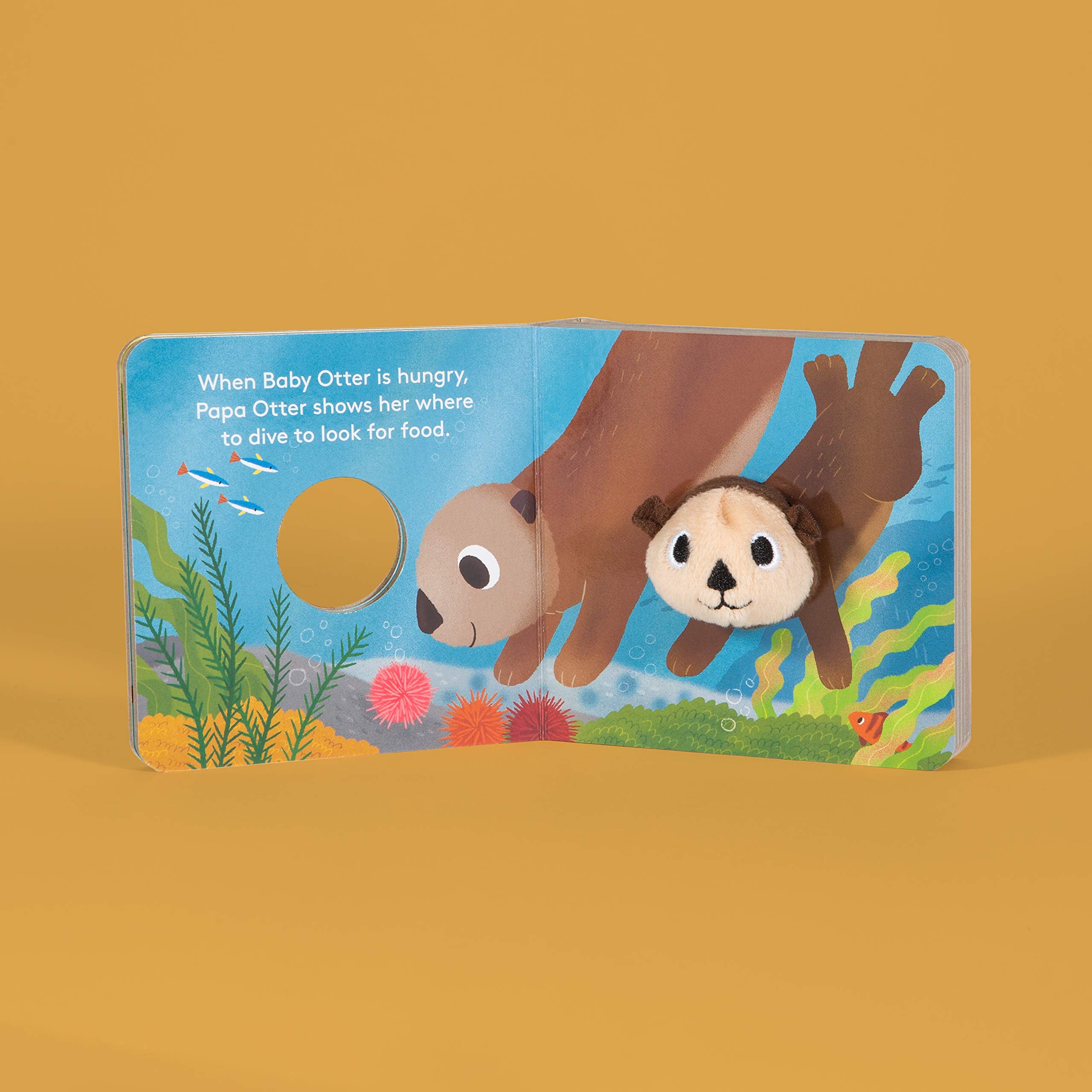 Baby Otter Finger Puppet Book