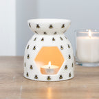 Bee Print Wax/Oil Burner