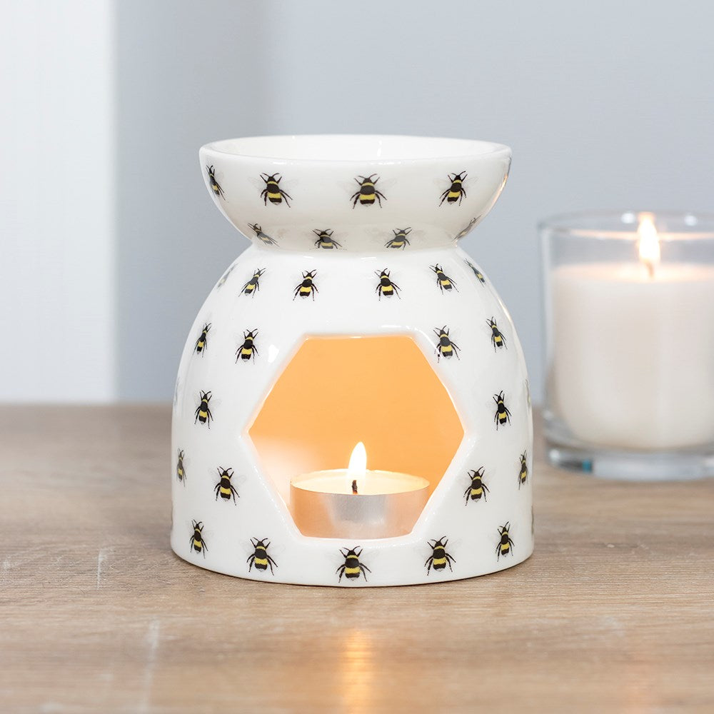 Bee Print Wax/Oil Burner