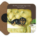 Assorted 'Little Dog Laughed' Drink Coasters