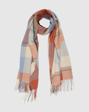 Load image into Gallery viewer, Balmoral Blue Check Scarf