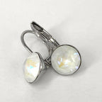 Isa Dambeck 9mm Swarovski Stone Silver Earrings Assorted Colours Earrings