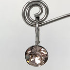 Isa Dambeck 9mm Swarovski Stone Silver Earrings Assorted Colours Earrings