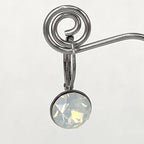 Isa Dambeck 9mm Swarovski Stone Silver Earrings Assorted Colours Earrings