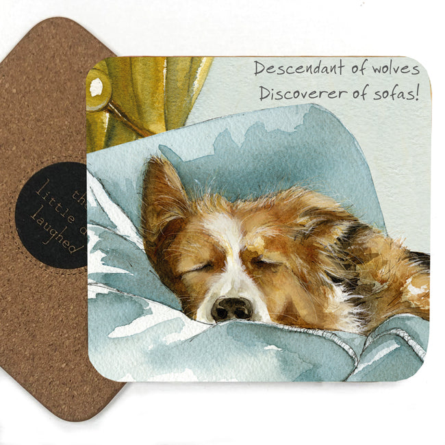 Assorted 'Little Dog Laughed' Drink Coasters