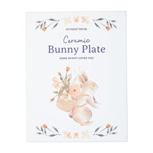 Load image into Gallery viewer, Some Bunny Loves You Ceramic Plate