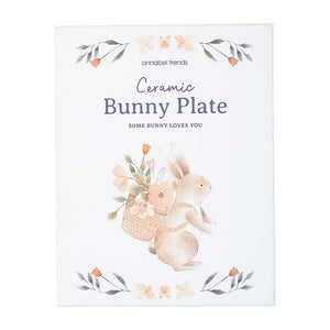 Some Bunny Loves You Ceramic Plate