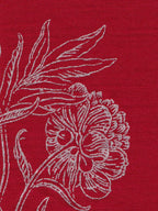 Regular Length Red Peony Silver