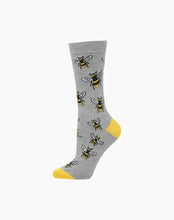 Load image into Gallery viewer, Bumblebee Bamboo Socks