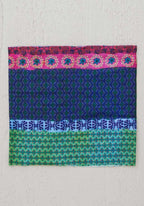 Half Boho Bandeau Blue/ Purple/ Turquoise
