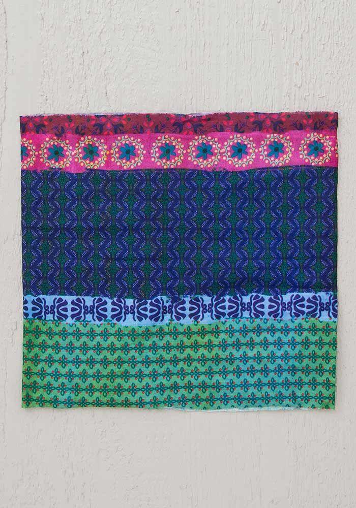 Half Boho Bandeau Blue/ Purple/ Turquoise