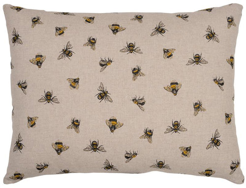 Bees All Over Rectangle Cushion