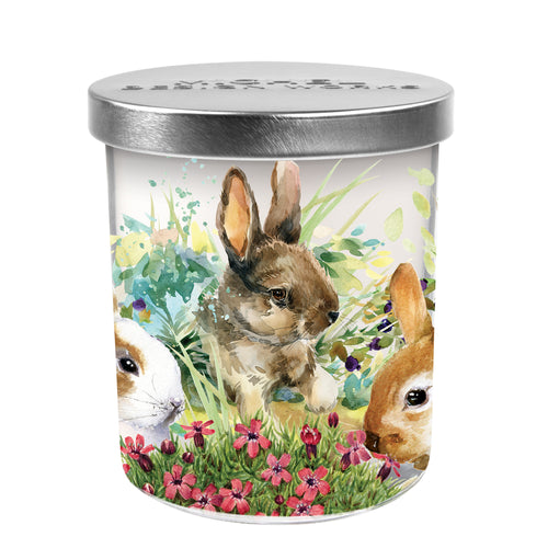 Bunny Meadow Jar Candle