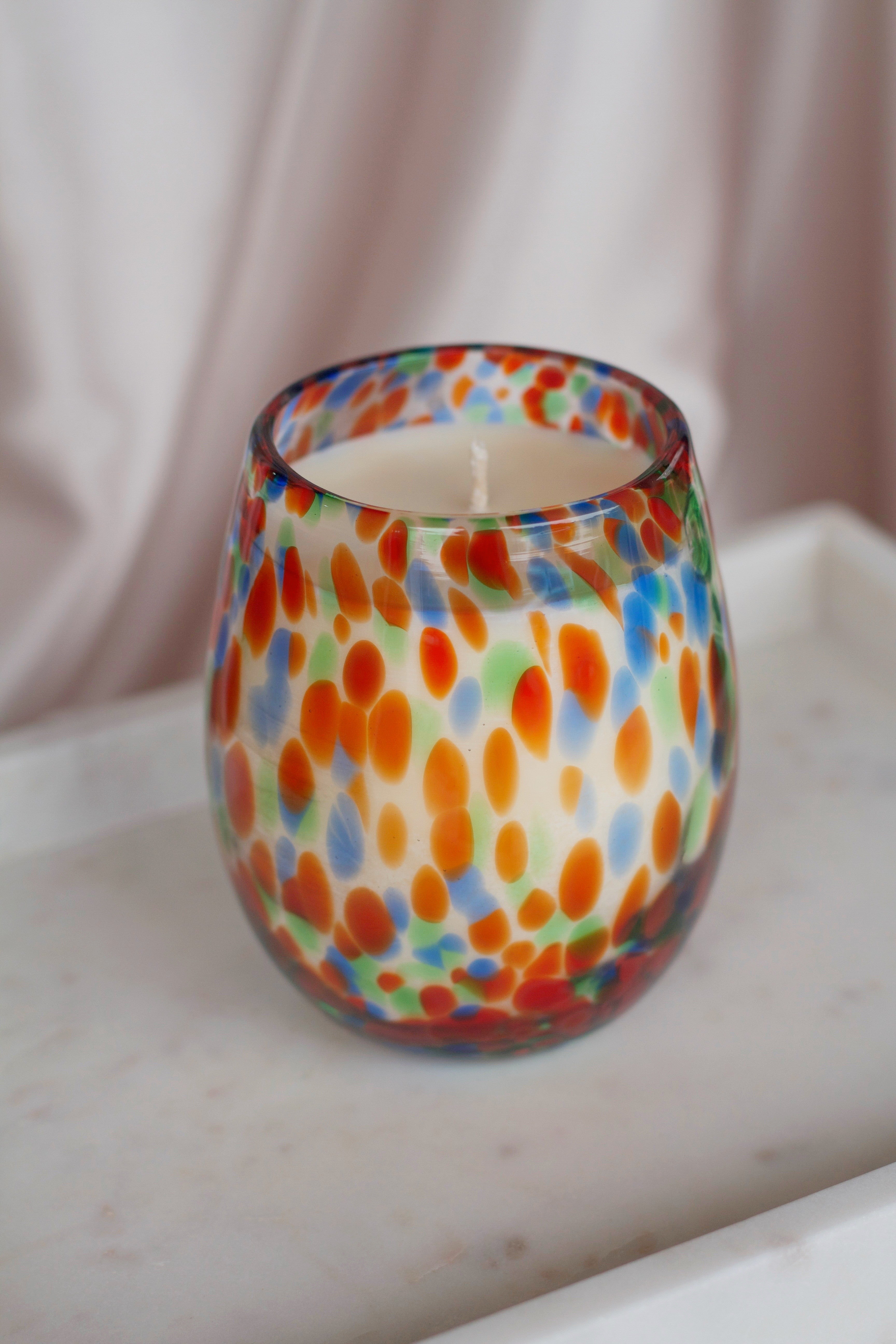 Harlequin Bell Candle Sugared Cinnamon