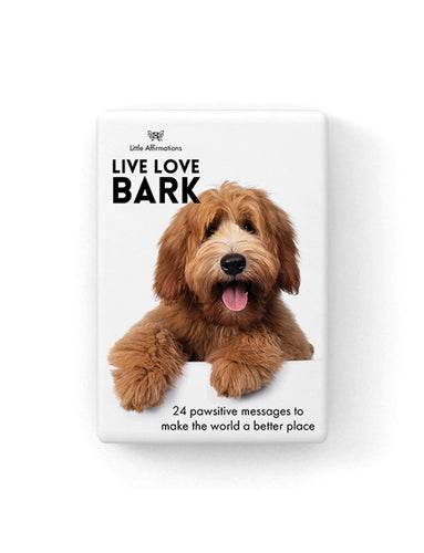 Live Love Bark Quotation Cards