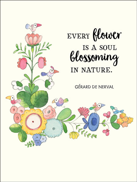 A Little Box of Flowers Affirmation Cards