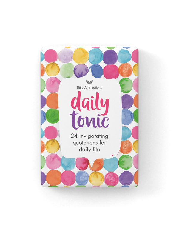 Daily Tonic Quotation Cards