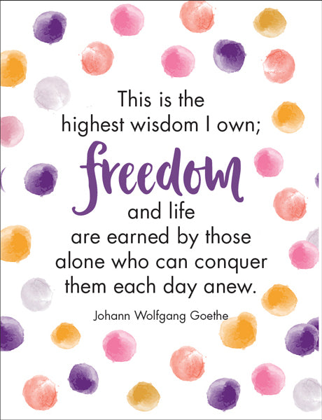 Daily Tonic Quotation Cards