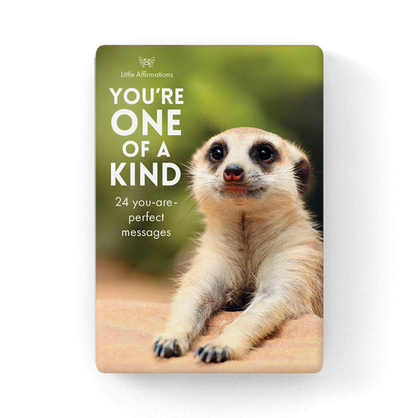 You're One of a Kind Affirmation Cards