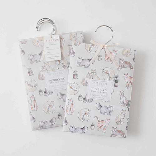 Purrfect Scented Hanging Sachet Set of 4