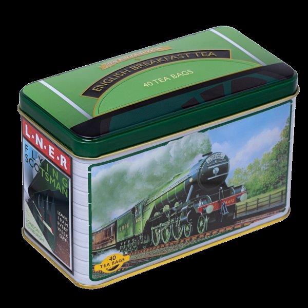 Flying Scotsman English Breakfast Tea Tin