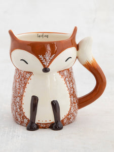 Cozy Fox Folk Mug