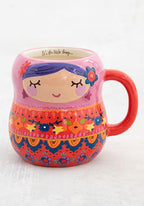 Vera Nesting Doll Folk Art Mug