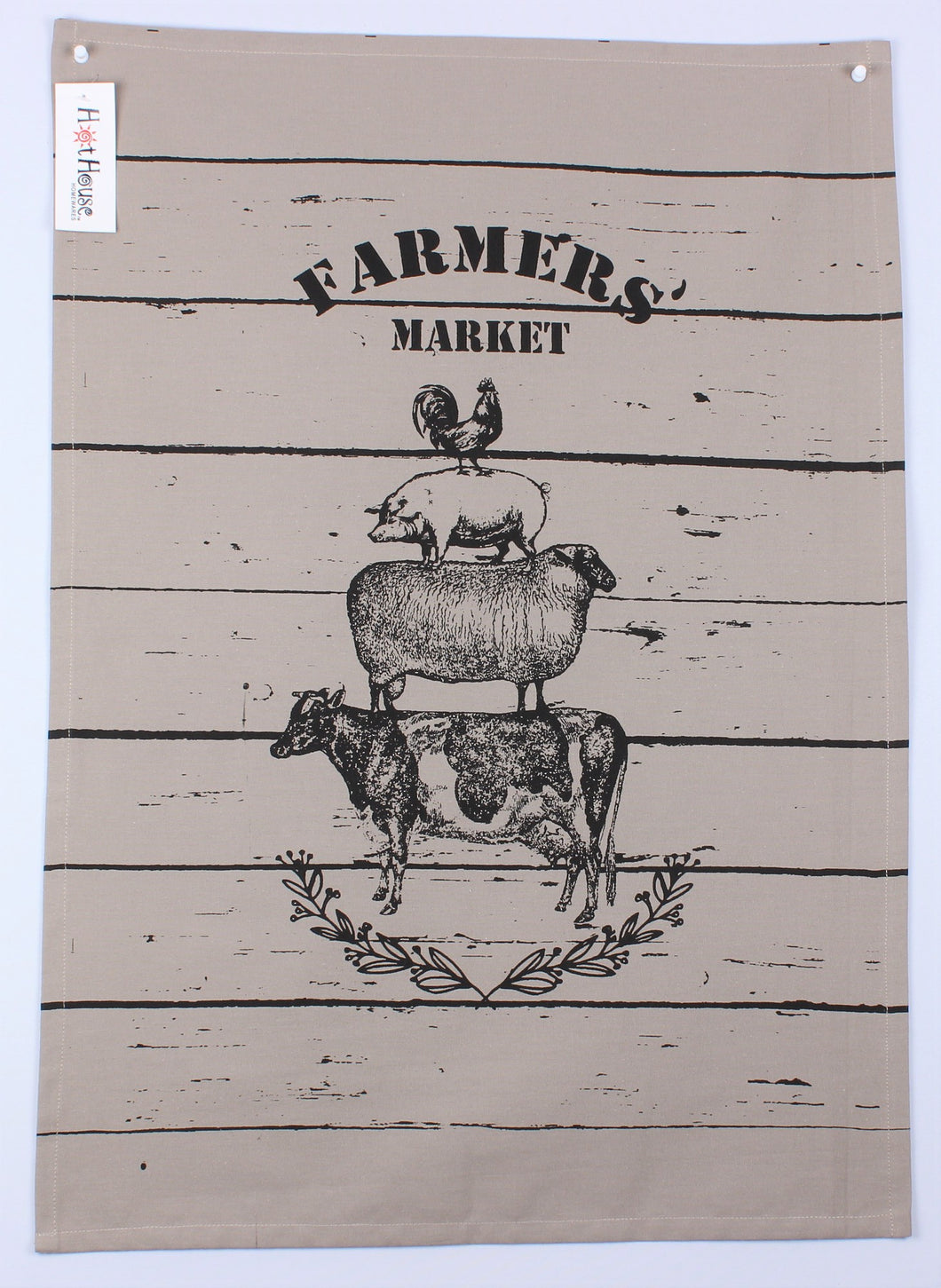 Farmers Market Tea Towel