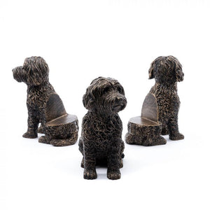 Potty Feet Antique Bronze Cockapoo