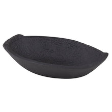 Load image into Gallery viewer, Cast Iron Embossed Oval Bowl