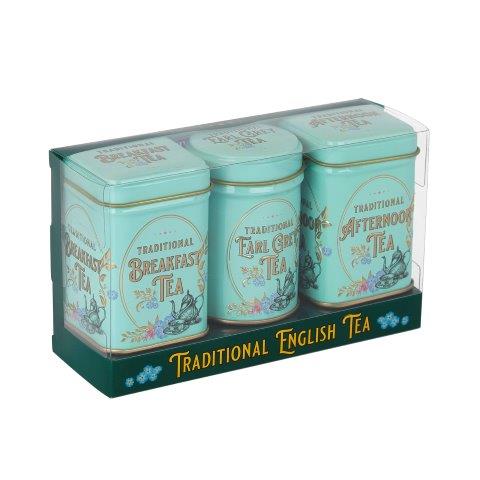 Vintage Victorian S/3 Tea Tin