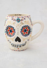 Load image into Gallery viewer, Folk Sugar Skull Mug