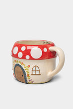 Load image into Gallery viewer, Mushroom House Folk Mug