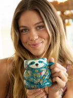 Sylvia Sloth Folk Mug