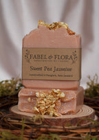 Sweet Pea Jasmine Handcrafted Soap