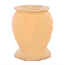 Load image into Gallery viewer, Dragonfly White Ceramic Electric Wax/Oil Burner