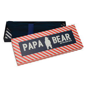 Papa Bear Boxed Socks