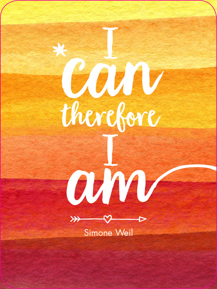 Positive Thoughts Little Affirmation Box