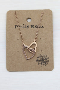 Petite Gold Love Locked Necklace